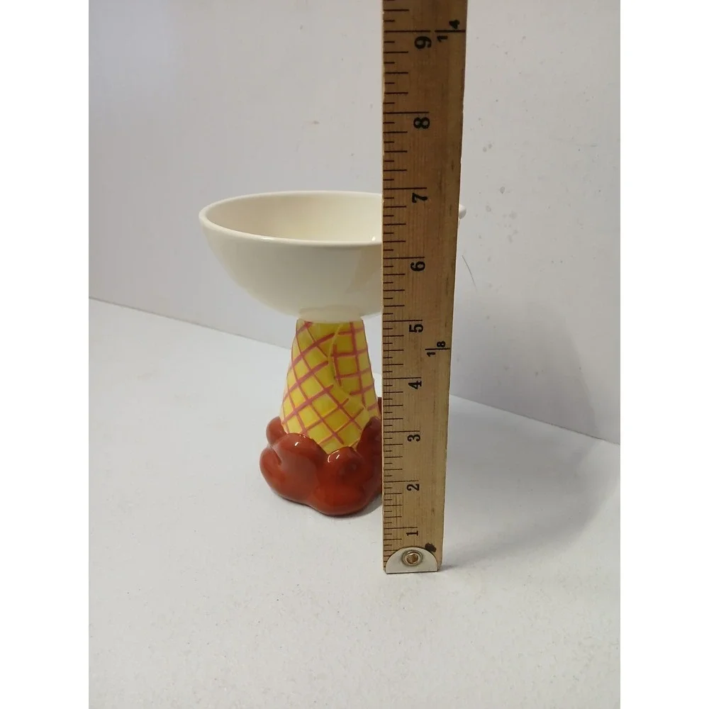 Department‎ Dept 56 Ice Cream Compote  Bowl Dish 